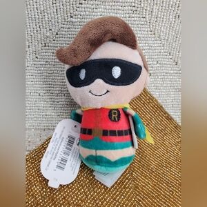ROBIN DC Comics Batman Hallmark Itty Bittys 4.5" Plush STUFFED  TOY (C36)